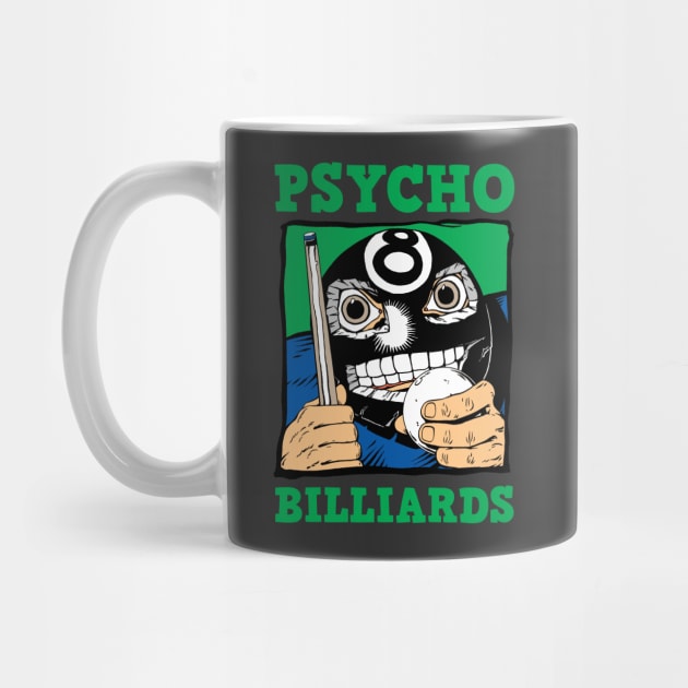 Psycho Billiards by Art-Man